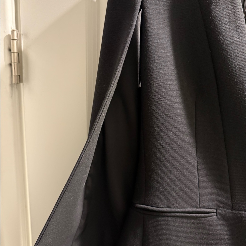 BCBGMaxazria black cape, blazer extra small like new never worn - Picture 8 of 8